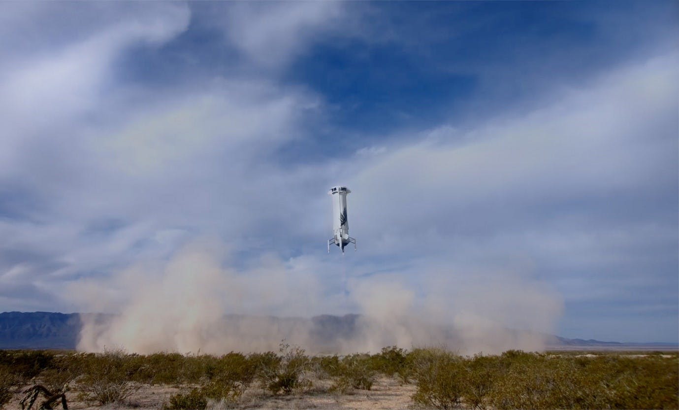 Blue Origin New Shepard Rocket