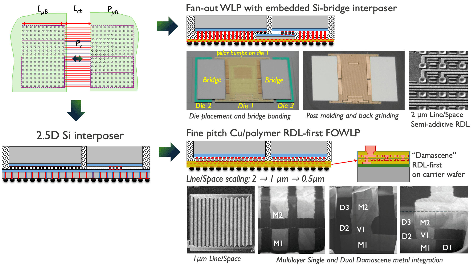 Figure 2 - Silicon interposer technology