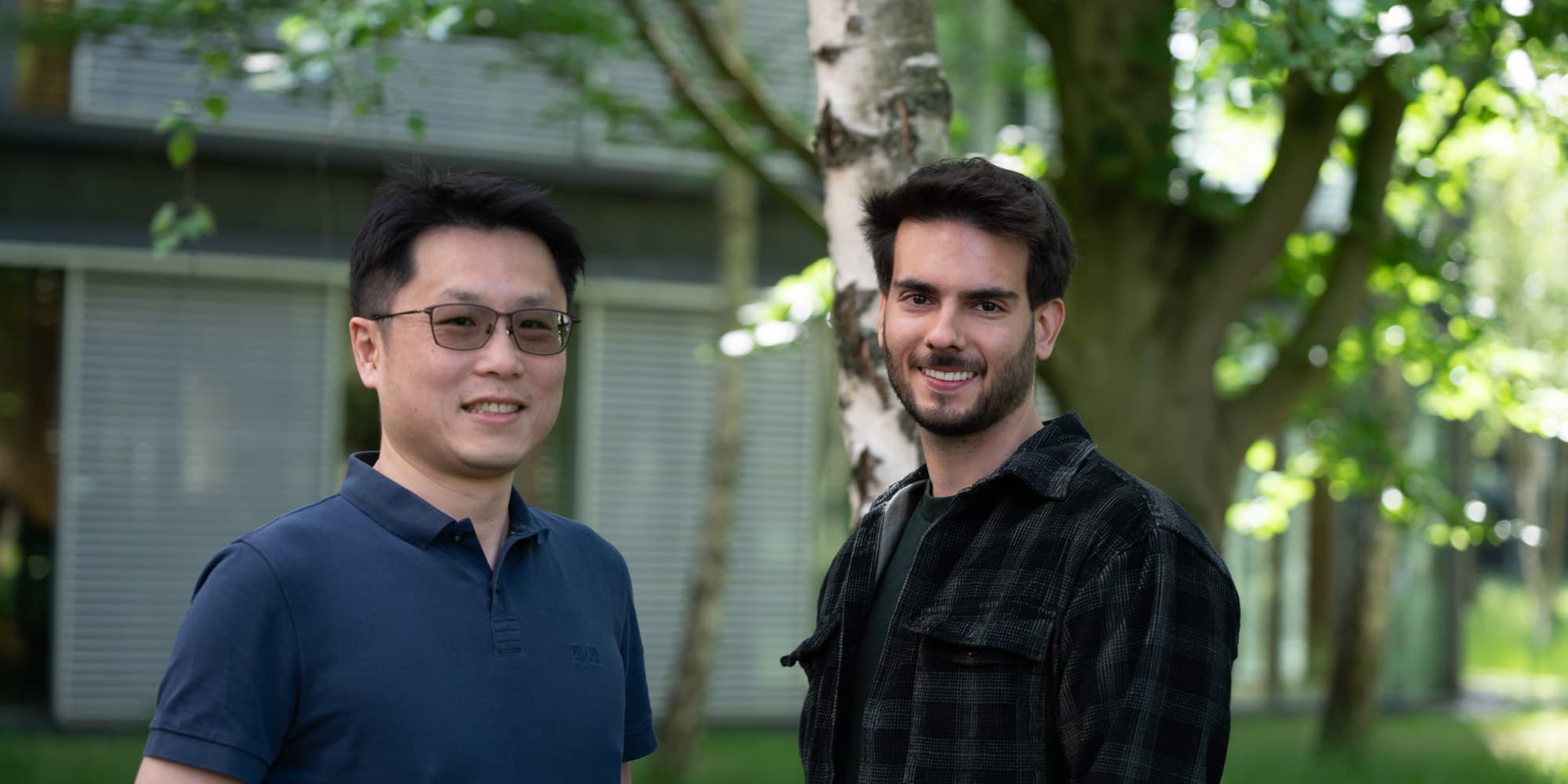 Picture of Marios and Yao-Han